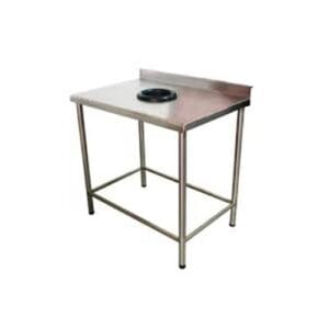 Comprar Mesón Desconche Acero Inoxidable 90 cms