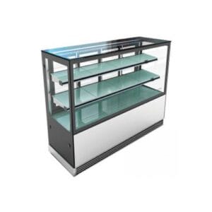 Comprar Vitrina Pastelera Vidrio Recto 1 mt