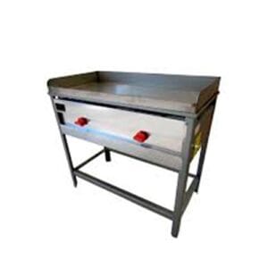 Comprar Plancha Churrasquera Acero Inoxidable 100 cms