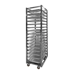 Comprar Carro Bandejero Acero Inoxidable Con Bandejas 40x60