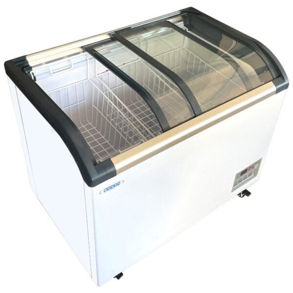 Comprar Congeladora 320 lts Vidrio Curvo