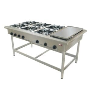 Comprar Anafe 6 Platos 35x35 - Plancha Churrasquera