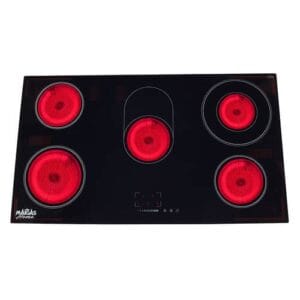 Comprar Encimera Vitrocerámica 5 Quemadores Deluxe